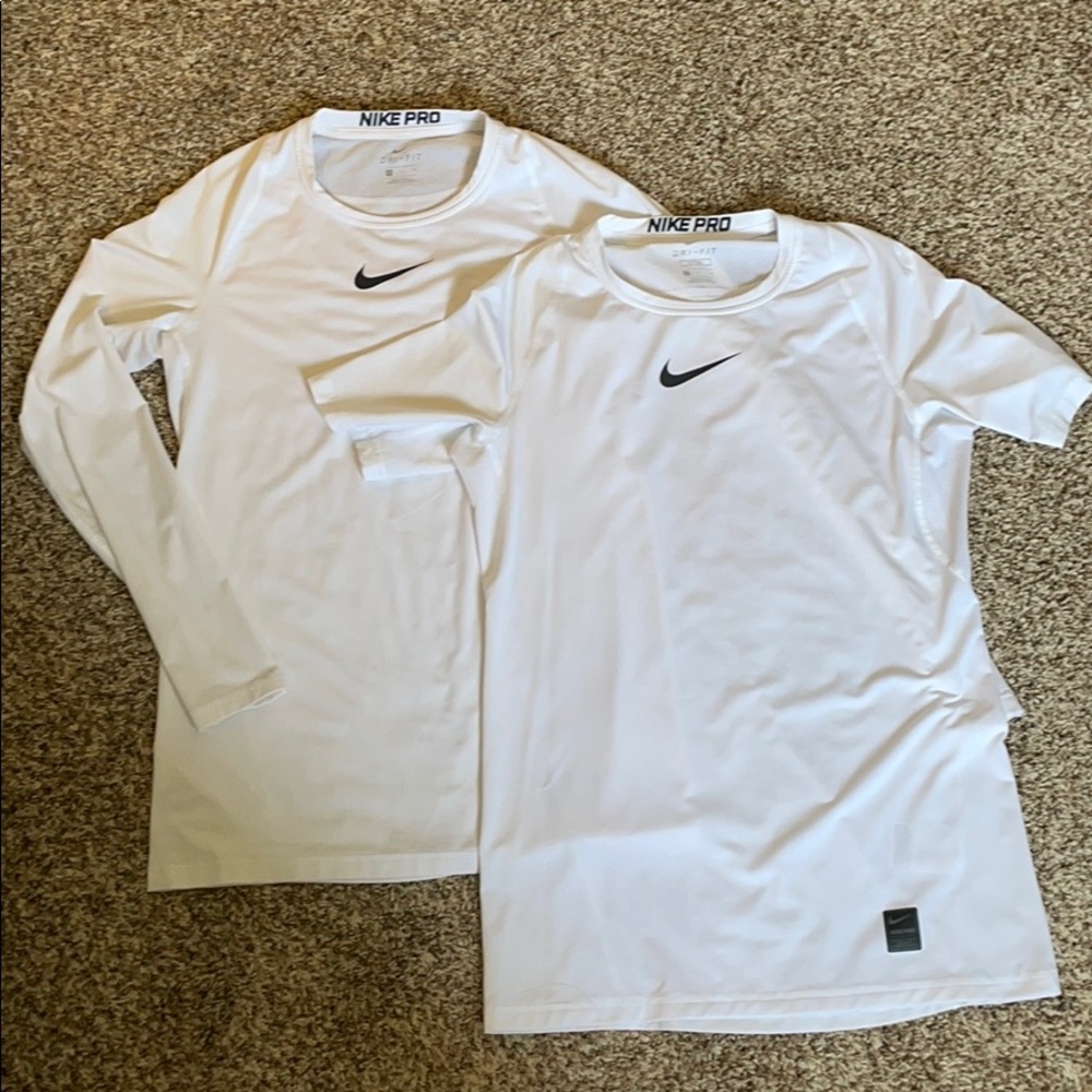 BUNDLE NIKE PRO SHIRTS